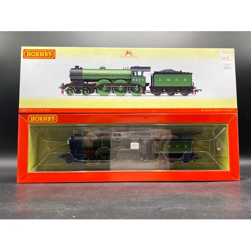 114 - Hornby R3430 Class B12/3 4-6-0 8573 in LNER apple green
(600g)
Boxed and appears to be undisturbed f... 