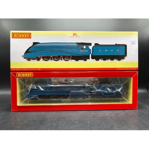 118 - Hornby R3843 Rebuilt Class W1 4-6-4 10000 in LNER garter blue - DCC
(700g)
Boxed and appears to be u... 