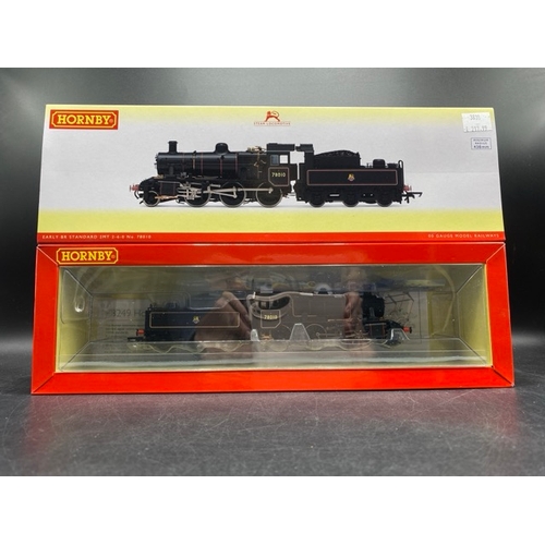 128 - Hornby R3838 Standard Class 2MT 2-6-0 78010 in BR black with early emblem
(550g)
Boxed and appears t... 