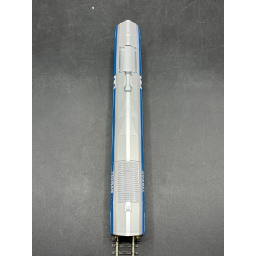 150 - Lima L204804 Class 59 59002 'Yeoman Enterprise' in Foster Yeoman silver and blue, with 11 Yeoman liv... 