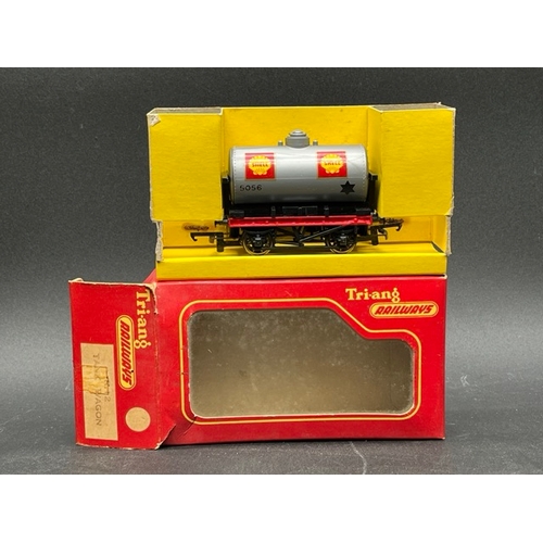 170 - Nine Triang Railways boxed OO gauge Rolling stock along with R323 Operating Royal Mail Coach set (Se... 