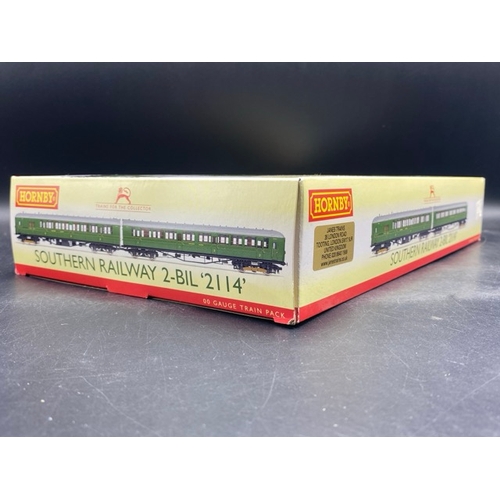 31 - Hornby R3161 Class 401 2-BIL '2114' 2-car EMU in SR green livery
(700g)
Boxed and appears to be undi... 