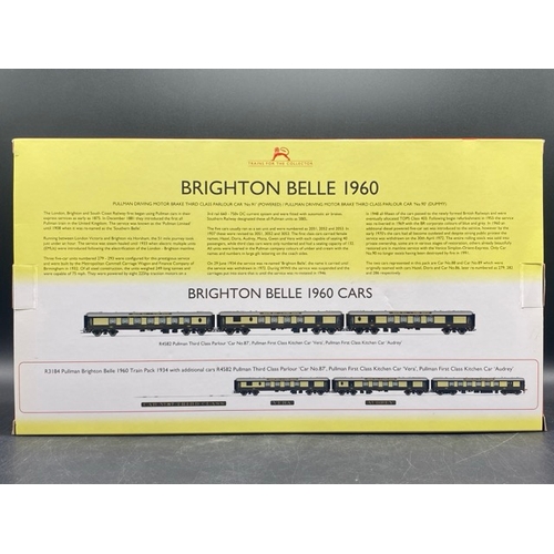 35 - Hornby R3184 1960 Brighton Belle Pullman 2-Car EMU in Umber and cream livery with additional coach p... 