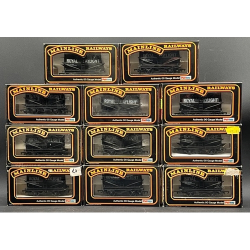 207 - 70 OO gauge Mainline Rolling stock tankers, wagons and vans each boxed
(5200g)
Includes:-
Tank Wagon... 