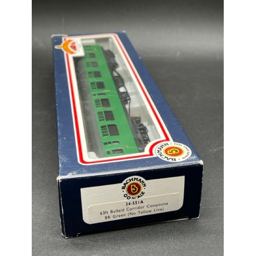 215 - 8 OO gauge Bachmann boxed Southern Railway Green coaches
(2000g)
Bachmann Branchline 39-153 BR Mk1 F... 