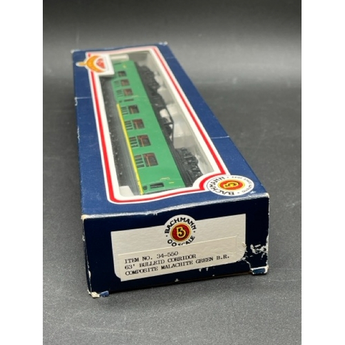 215 - 8 OO gauge Bachmann boxed Southern Railway Green coaches
(2000g)
Bachmann Branchline 39-153 BR Mk1 F... 