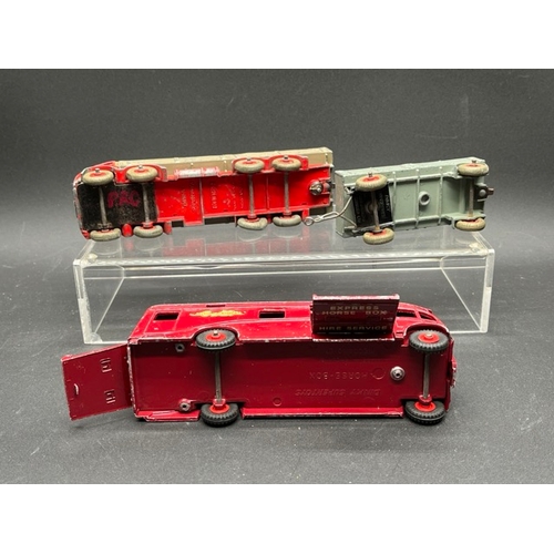 265 - 13 Dinky SuperToys in play worn condition
(4400g)
Includes:-
ABC Television TV Mobile Control Room a... 
