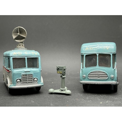 265 - 13 Dinky SuperToys in play worn condition
(4400g)
Includes:-
ABC Television TV Mobile Control Room a... 