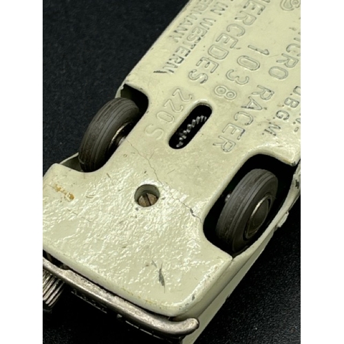 257 - Two Schuco Micro Racers
(300g)
Schuco Micro Racer 1038 Mercedes 220S with key - Operation not perfec... 