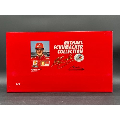 284 - Boxed Paul's Model Art 1/12 Michael Schumacher Collection Ferrari F310/2 GP Italy 1996 diecast model... 
