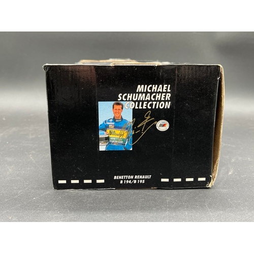 286 - Four Pauls Model Art MS Collection Benetton F1 cars 1/18 scale within boxes
(3100g)
Benetton Ford B1... 