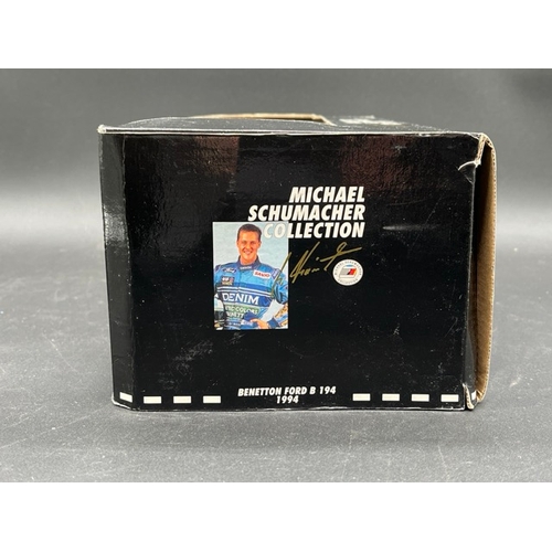 286 - Four Pauls Model Art MS Collection Benetton F1 cars 1/18 scale within boxes
(3100g)
Benetton Ford B1... 