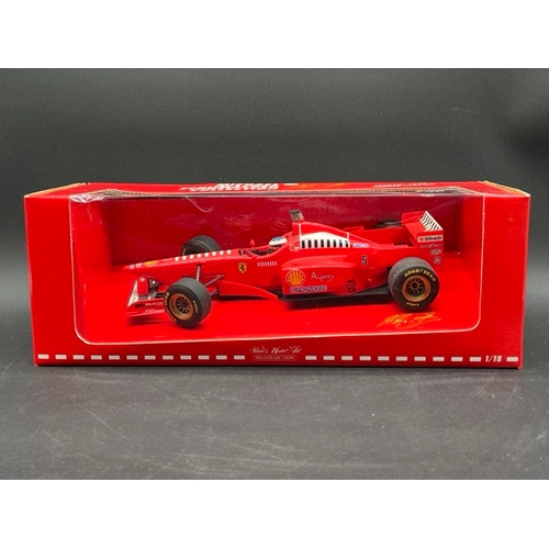 291 - Three Paul's Model Art 1/18 Michael Schumacher Collection Ferrari F1 racing cars
(2200g)
Ferrari F 3... 