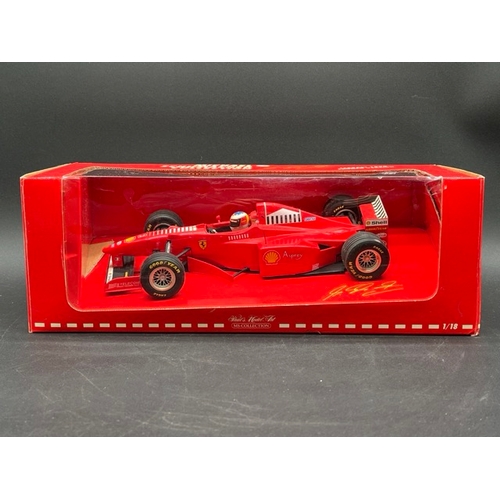 291 - Three Paul's Model Art 1/18 Michael Schumacher Collection Ferrari F1 racing cars
(2200g)
Ferrari F 3... 