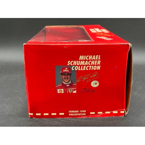 291 - Three Paul's Model Art 1/18 Michael Schumacher Collection Ferrari F1 racing cars
(2200g)
Ferrari F 3... 