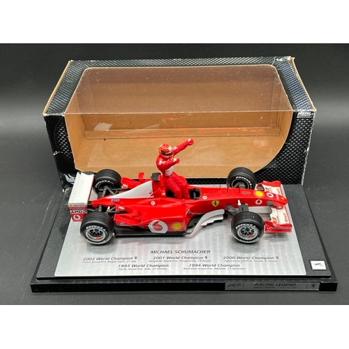 Three 1/18 HotWheels Racing Ferrari F1 Cars (2500g) L8782 Ferrari