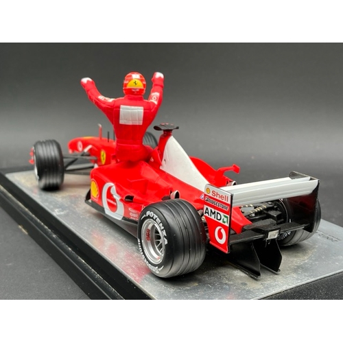 Three 1/18 HotWheels Racing Ferrari F1 Cars (2500g) L8782 Ferrari