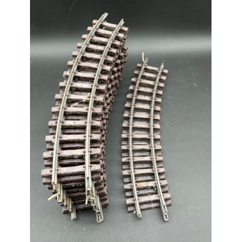 11 - Mostly LGB G scale track
(14500g)
Points:
LGB 1210 30deg RH 300mm (2)
LGB 1215 30deg LH 300mm (2)
LG... 