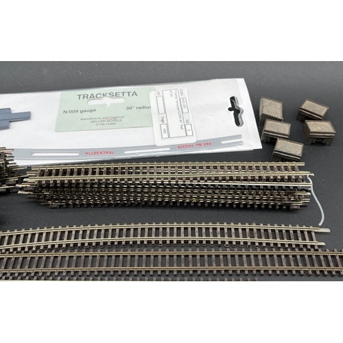 237 - A quantity of N gauge Peco/Bachmann previously used track
(700g)
Over 90 pieces, including five poin... 