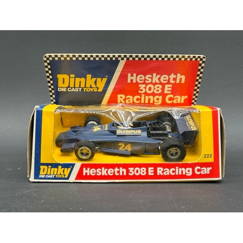263 - Six Corgi and a Dinky F1 boxed racing cars with
(2300g)
two Universal F1 cars, four Shell Sports Car... 