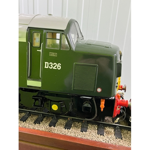 2 - 5 inch gauge Class 40 D326 in pristine condition, 