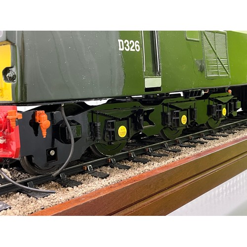 2 - 5 inch gauge Class 40 D326 in pristine condition, 