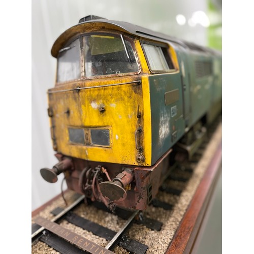 3 - 5 inch gauge Class 52 D1022 'Western Sentinel' in expertly Weathered condition
From the Rob Denton c... 