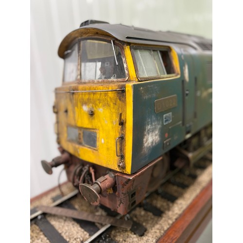 3 - 5 inch gauge Class 52 D1022 'Western Sentinel' in expertly Weathered condition
From the Rob Denton c... 