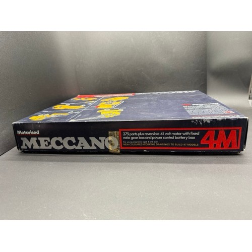 254 - Meccano M4 Motorised Stamping Mill - Appears Complete in Box with instructions.
