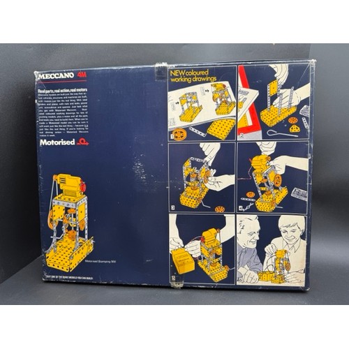 254 - Meccano M4 Motorised Stamping Mill - Appears Complete in Box with instructions.
