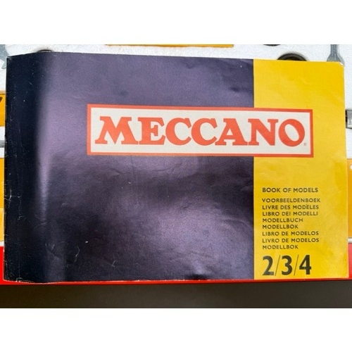 254 - Meccano M4 Motorised Stamping Mill - Appears Complete in Box with instructions.
