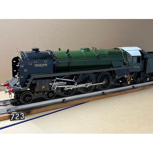 7 - Live steam, finely built and engineered, very well detailed LBSC designed 3.5 inch gauge BR Standard... 