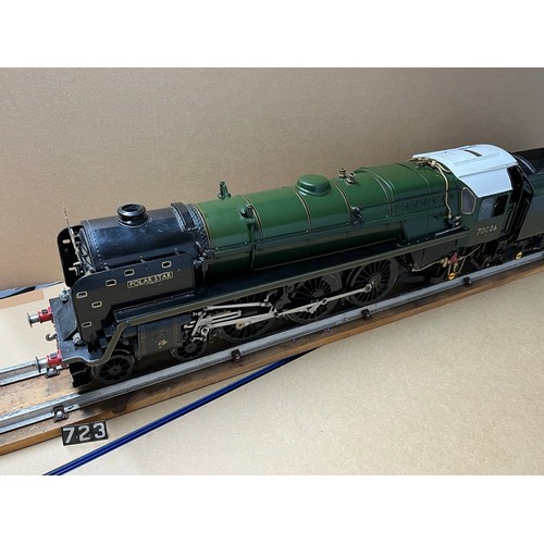 7 - Live steam, finely built and engineered, very well detailed LBSC designed 3.5 inch gauge BR Standard... 