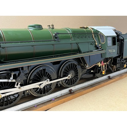 7 - Live steam, finely built and engineered, very well detailed LBSC designed 3.5 inch gauge BR Standard... 