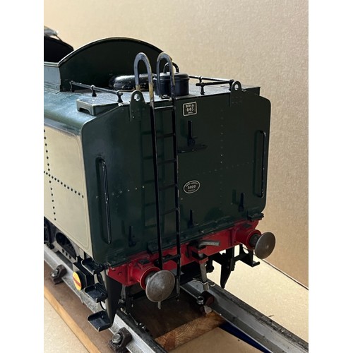 7 - Live steam, finely built and engineered, very well detailed LBSC designed 3.5 inch gauge BR Standard... 