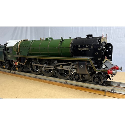 7 - Live steam, finely built and engineered, very well detailed LBSC designed 3.5 inch gauge BR Standard... 