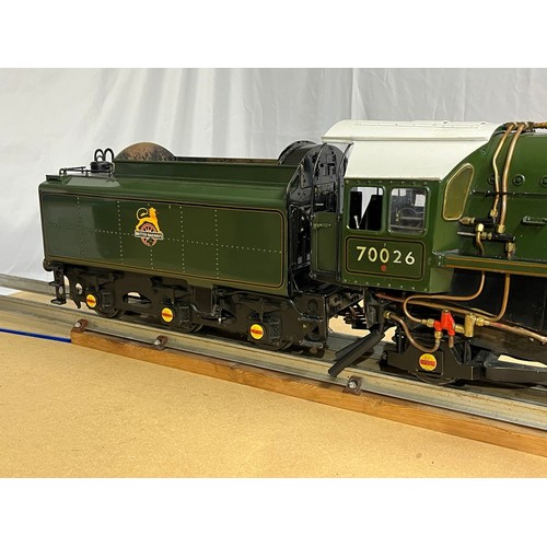 7 - Live steam, finely built and engineered, very well detailed LBSC designed 3.5 inch gauge BR Standard... 