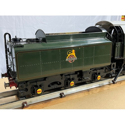 7 - Live steam, finely built and engineered, very well detailed LBSC designed 3.5 inch gauge BR Standard... 