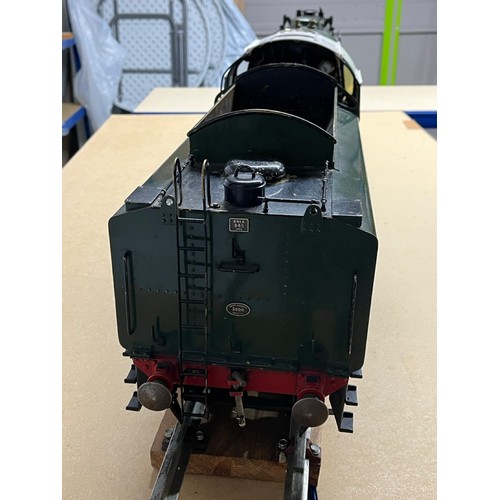 7 - Live steam, finely built and engineered, very well detailed LBSC designed 3.5 inch gauge BR Standard... 