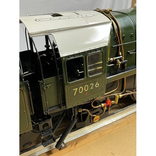 7 - Live steam, finely built and engineered, very well detailed LBSC designed 3.5 inch gauge BR Standard... 