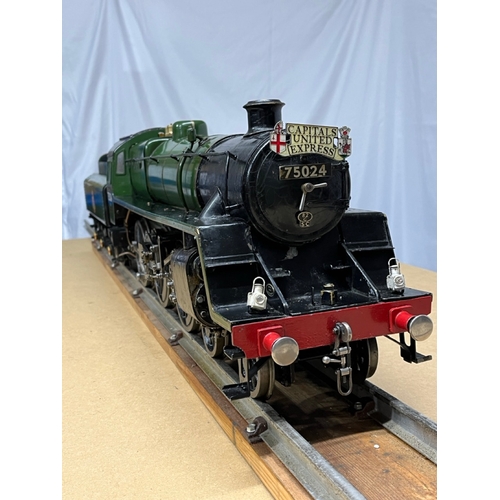 8 - Live steam, finely built, well engineered and nicely detailed LBSC designed 3.5 inch gauge Class 4 4... 