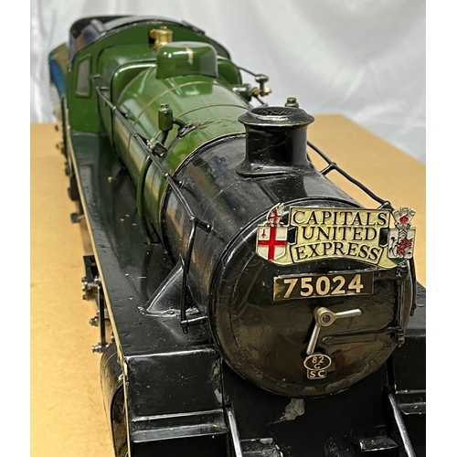 8 - Live steam, finely built, well engineered and nicely detailed LBSC designed 3.5 inch gauge Class 4 4... 