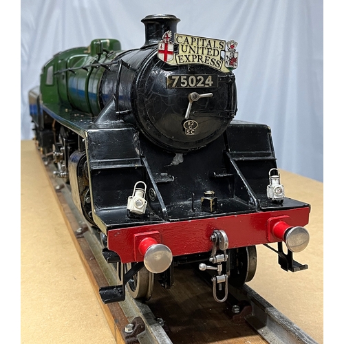 8 - Live steam, finely built, well engineered and nicely detailed LBSC designed 3.5 inch gauge Class 4 4... 