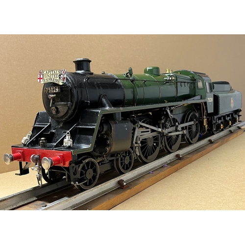 8 - Live steam, finely built, well engineered and nicely detailed LBSC designed 3.5 inch gauge Class 4 4... 