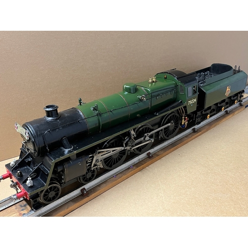 8 - Live steam, finely built, well engineered and nicely detailed LBSC designed 3.5 inch gauge Class 4 4... 