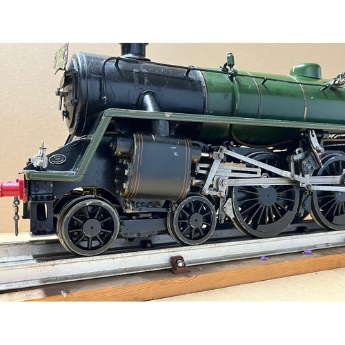 8 - Live steam, finely built, well engineered and nicely detailed LBSC designed 3.5 inch gauge Class 4 4... 