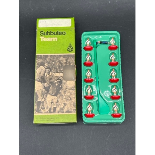 355 - Three complete sets of Subbuteo (Lightweight era), with three boxed complete teams, plus additional ... 