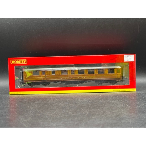 394 - Four OO gauge Hornby LNER Teak boxed coaches 'Ready-to-Roll'
(800g)
Appearing 'As New'
Hornby R4826 ... 