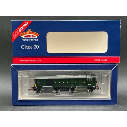 219 - Bachmann Branchline 32-034DS Class 20 D8138 in BR Green with Centre Head Code Box (DCC Sound Fitted)... 