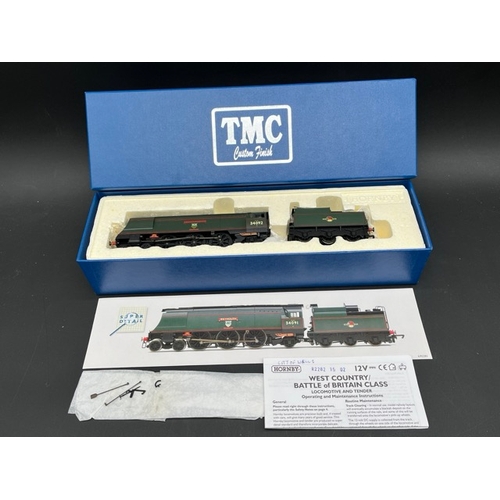 228 - TMC Custom Finish Hornby West Country Class 'City of Wells' 34092 4-6-2 - Tested Non-Runner
(750g)
w... 